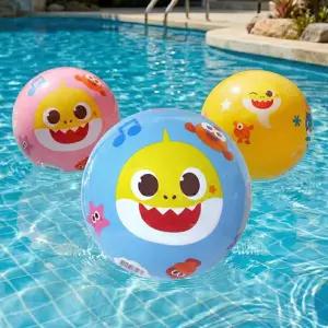 물에 쏙 뜨는 핑크퐁 아기상어 물놀이 안전 탱탱볼 (블루)