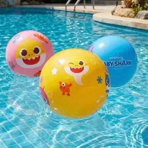 물에 쏙 뜨는 핑크퐁 아기상어 물놀이 안전 탱탱볼 (옐로우)