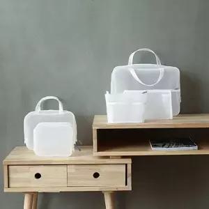 방수 파우치 투명 물놀이 비치 화장품 파우치 매쉬 세면도구 수영장 여행용 가방 목욕 용품 여행 세면 메쉬