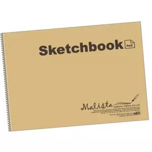 블루투야 미술 도화지 그림 200g 스케치북절 아트지 화방용품 1P 디자인 15매 4절