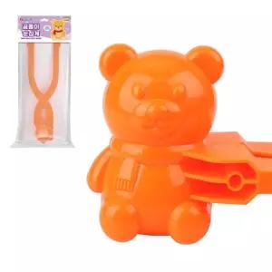 마리빙 곰돌이 눈집게 만들기 눈놀이 눈뭉치 메이커 5P 스노우볼