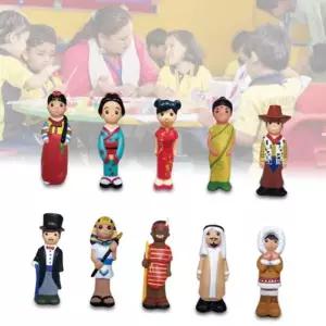 라바인형 다문화 인형 외국 이웃 친구 세계 피규어 역할놀이