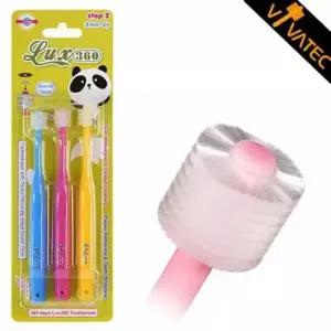 치솔 B럭스360도어린이칫솔2단계24개월-5살3P알뜰비바텍