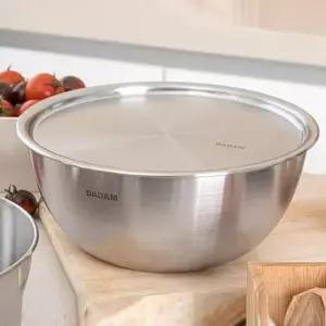 바구니 퀸센스 스텐 믹싱볼 뚜껑 샐러드볼 과일 야채 보울 6P
