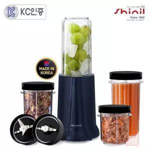 신일 국산 만능 다용도 미니믹서기 다기능 소형 다지기 분쇄기 믹서기 커터 컵4개 날2개 마늘다지기