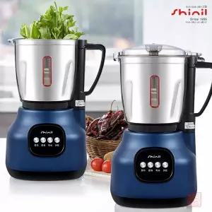 신일 국산 대용량 4L 스테인리스 믹서기 강력모터 위생적인 스텐믹서기 분쇄기 커터기 다지기 다기능 가...