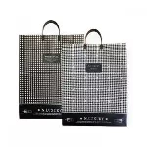 [문구] 클래식 폴리프로필렌 고급 코팅 대형 쇼핑백 10개입