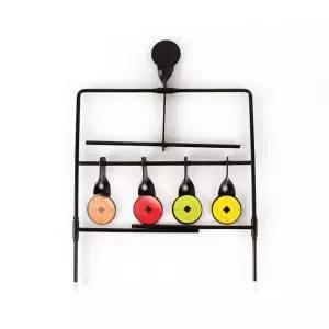 프리미엄 사격 타겟 비비탄 훈련 자동 복귀 스탠드 과녁 1개 타겟용지5장포함