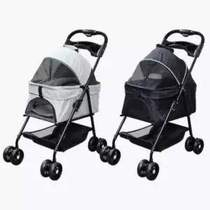 [반려] 개모차 폴딩 접이식 소형견유모차 펫유모차 개유모차