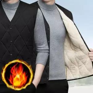 [셀러허브]초경량 양털 조끼 남자 간절기 퀼팅 누빔 베스트 (S36122460)