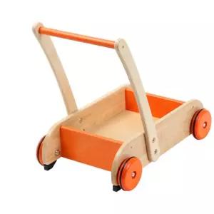 원목 걸음마떼기 돌아기 카트 자동차 놀이 성장발육장난감 흥미유발