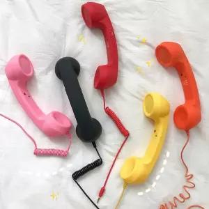 핸드폰수화기 부모님 선물 휴대폰 레트로 친구 어댑터