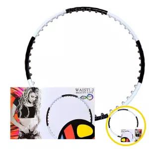 위월천 웨이스트뷰티라인 참숯 훌라후프 1.2KG 1개 간편한운동 홈트족 홈트 성인훌라후프