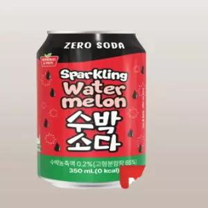 [오늘담은] 수박소다 제로 (350ml X 24입)