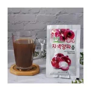 국내산 원물사용 자색양파즙(100ml) X 60포 건강즙 양파즙