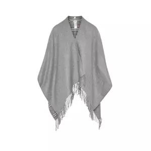 [버버리] 25FW 빈티지 체크 리버시블 케이프 그레이 8071675