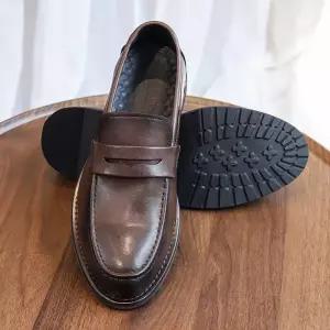 에스콰이아 쿠션 U팁 세미 캐쥬얼 페니 로퍼