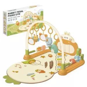 하늘썬별 토끼 발차기 피아노 위치조절 아기 체육관 beluc 8개 LIGHT 화이트등 HH352