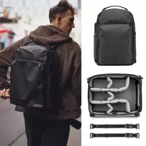 원더드 카메라 백팩 프로보크 21 포켓 포토 번들 (인서트큐브+스트랩) 블랙