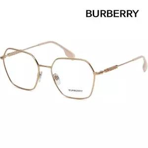 [버버리] 안경테 BE1381 1337 다각형 명품 패션 가벼운 데일리 금테