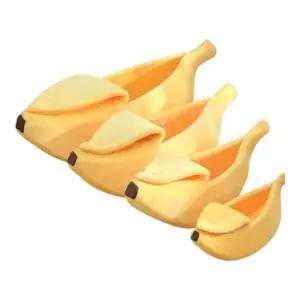 고양이방석 강아지 고양이 귀여운 바나나 숨숨집 방석 쿠션 XL