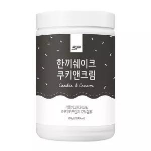 [NS홈쇼핑]한끼쉐이크 단백질쉐이크 쿠키앤크림맛 500g[35679689]