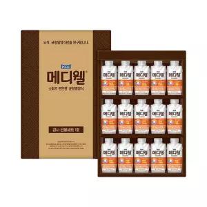 메디웰 감사 선물세트 1호 (메디웰 구수한 누룽지맛 200ml 15팩)