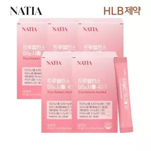 HLB제약 나티아 엽산 비타민 콜린 미오 나티아 트루밸런스 이노시톨 40:1 30포 x5박스(총 150포)