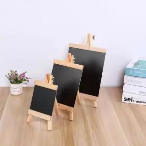 [문구] 칠판 중형 25X48cm 이젤 간판 스탠드형