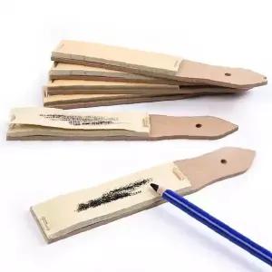 목탄 연필 심 연마 사포 5p 미술 드로잉 스케치 소묘 채색 화방 학원 취미