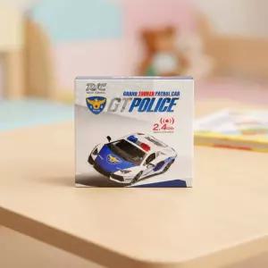 GT 폴리스 RC카 무선조종 경찰차 사운드 라이트 폴리스카 경찰놀이 알씨카 장난감 입문용