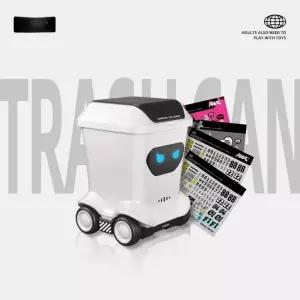 움직이는 미니 쓰레기통 무선 조종 세트 RC카 RC