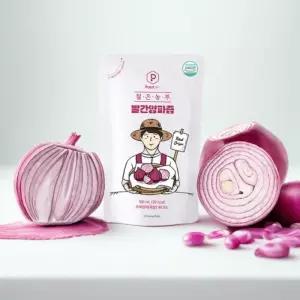 푸릇담 HACCP 젊은농부 저온추출 국산 빨간양파즙 50포+50포 매일한잔 건강