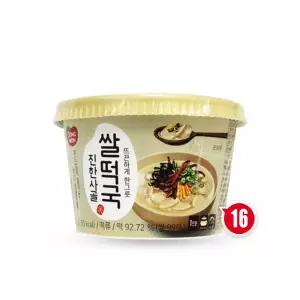 동원 진한사골 컵 쌀떡국 151g x16개