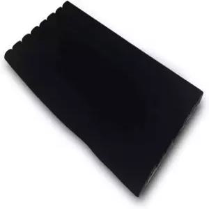 모던 리빙 10슬롯 롤 벨벳 폼 패드 주얼리 디스플레이 인서트 - 풀 사이즈 트레이 장착 반지 귀걸이 집