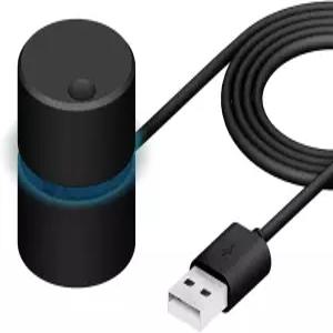 DKE USB PC 볼륨 조절 노브 컴퓨터 외장 리모컨 스피커 오디오 멀티미디어 조절기 하나의 키 음소거 기능