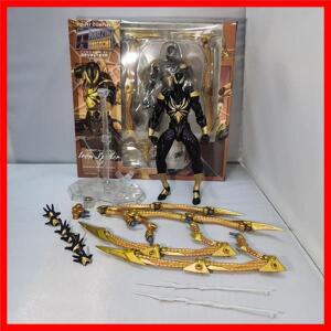 14cm Marvel Kaiyodo Revoltech 놀라운 야마구치 아이언 스파이더 맨 액션 피규어 모델 인형 Collectible S