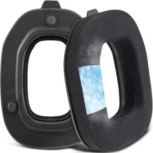 Astro A50X/A50 4/A50 5세대(A50 3세대에 맞지 않음) 헤드셋용 SoulWIT 쿨링 젤 교체 이어패드 아이스 실크