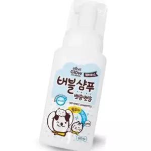 240ml 냄새제거 반려견 워터리스 알러지완화 목욕용 푸들 버블샴푸 애완견 BWFJ2LQ9