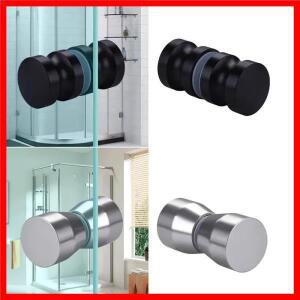 욕실 유리문 손잡이 알루미늄 합금 샤워 캐비닛 창문 주방 찬장 하드웨어 나사 포함 모던 홈 데코