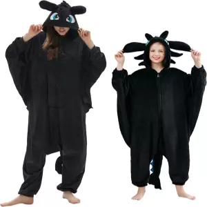 와일드룸스 남녀 공용 성체 동물 원피스 잠옷 코스프레 할로윈 코스튬 크리스마스