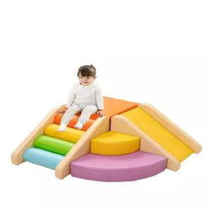 놀이터 실내 조합 쿠션 블록 쿠션미끄럼틀 놀이대