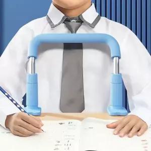 어깨 도우미 고정 높이 보정기 라운드 독서 자세 독서대 책상 허리 굽은 받침대 숄더