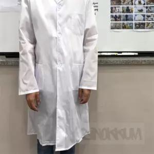 디노꿈 흰색 가운 L 실습가운