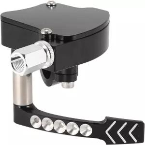 야마하 밴시 350 블래스터 200 YFZ450 워리어 350용 모토포르티 7/8인치 블랙 엄지 레버 컨트롤 스로틀