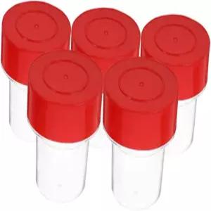 학교 및 기업용 우표 잉크 패드용 사무실용 원형 플라스틱 씰 보관 용기 스타일리시한 스탬프 박스 CAXUSD