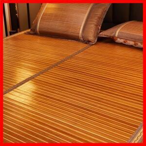 시원한 대나무 매트, 포지티브 네거티브 이중 용도 잔디 양면 가정용 접이식 아이스 실크 여름