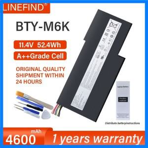 MSI MS-17B4 MS-16K3 GF63 얇은 8RD GF75 9SC 9SE/SX 10SDR용 BTY-M6K 노트북 배터리