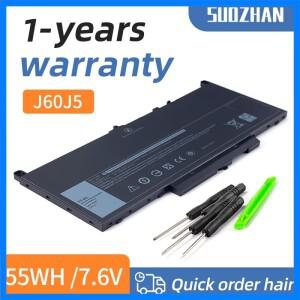 Dell Latitude E7270 R1V85 MC34Y 242WD용 SUOZHAN J60J5 배터리 포트