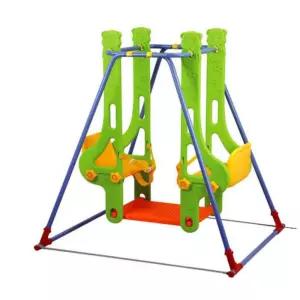 어린이집 유치원 2인용 더블 실내 그네 놀이방 돌봄교실 신체발달 공동육아